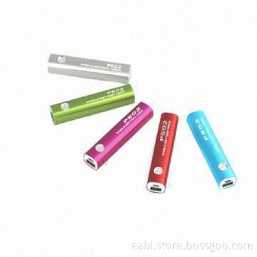 2,600mAh Power Bank, Portable Battery, Charge for iPhone, Samsung, iPad, Tablet, LED Indicator